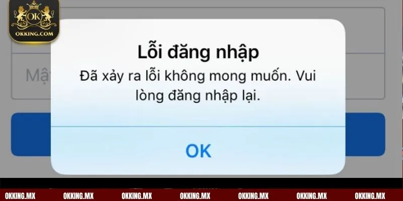 Hướng dẫn hội viên cách khắc phục lỗi truy cập OKKing hiệu quả 