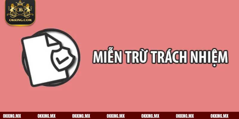 Nghĩa vụ người dùng ở chính sách miễn trừ trách nhiệm tại OKKING